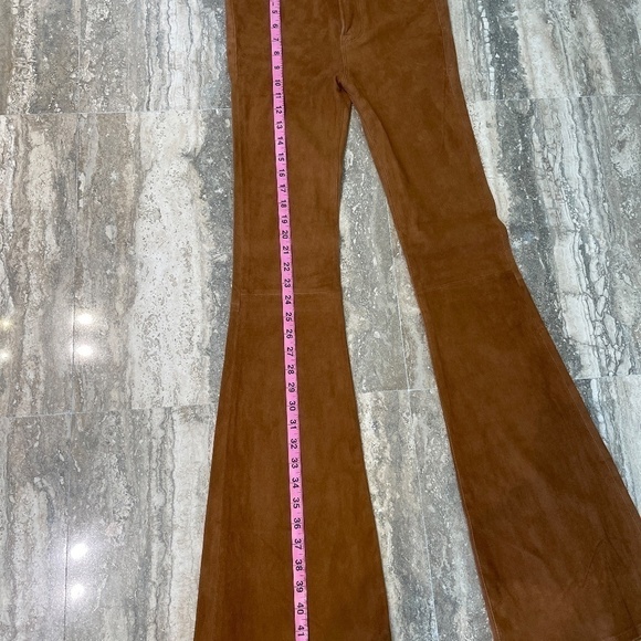FRAME LEATHER "SADDLE" PANTS - Picture 5 of 7